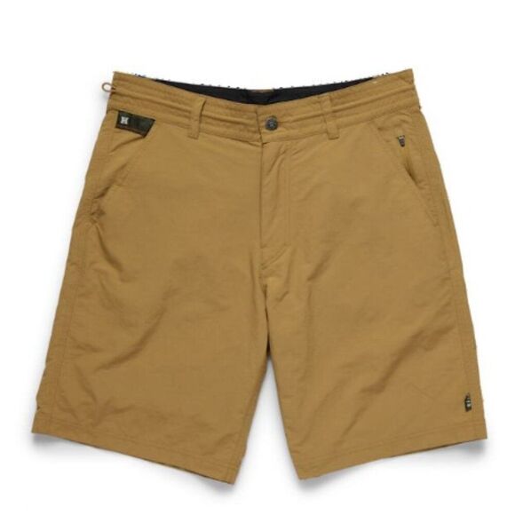 HOWLER BROTHERS Horizon Hybrid Shorts 2.0 9.5" Inseam Tan Size 36 - Picture 1 of 8